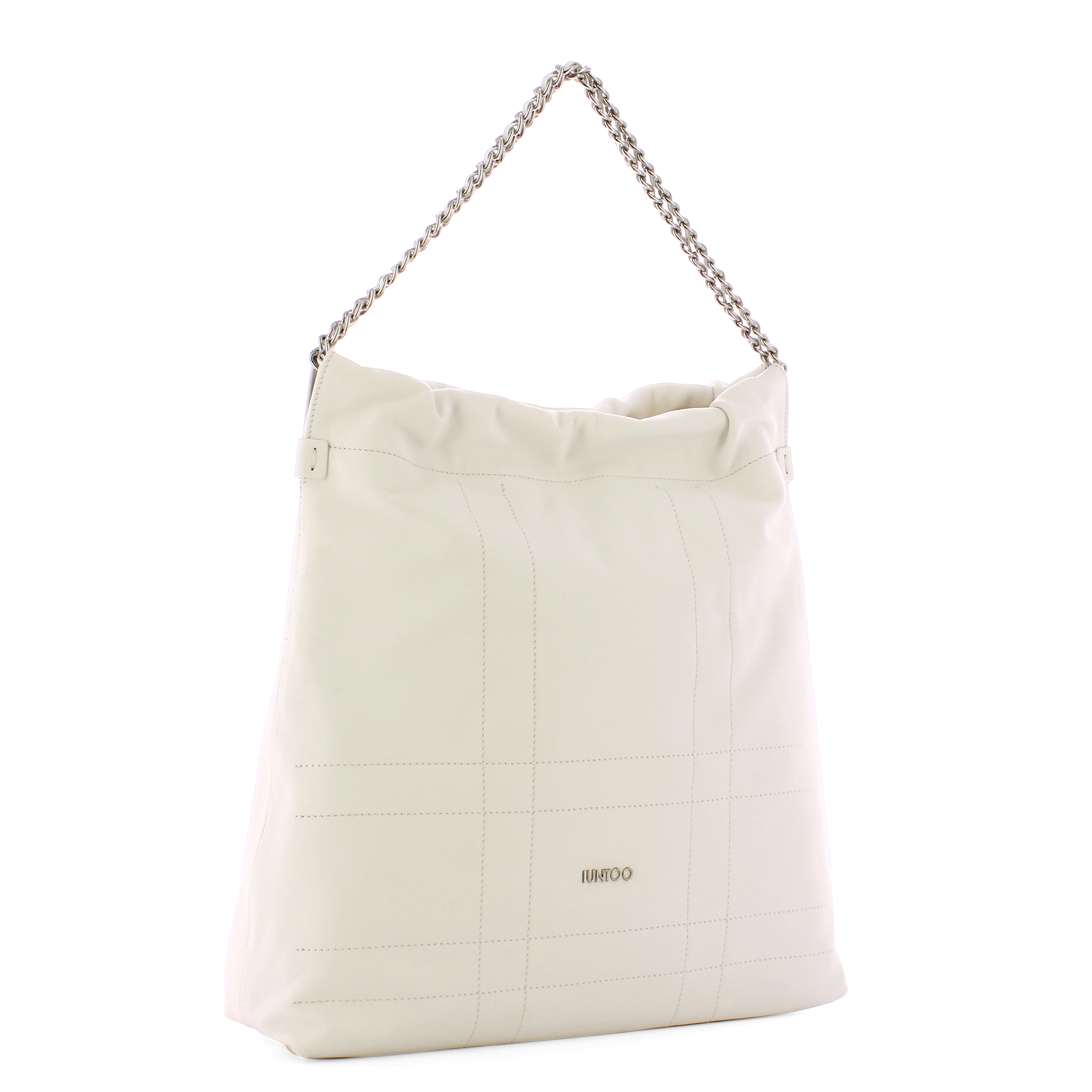 Iuntoo Borsa a spalla Grande Magnetica Bianco - 2 Iuntoo Borsa a spalla Grande Magnetica Bianco - 2