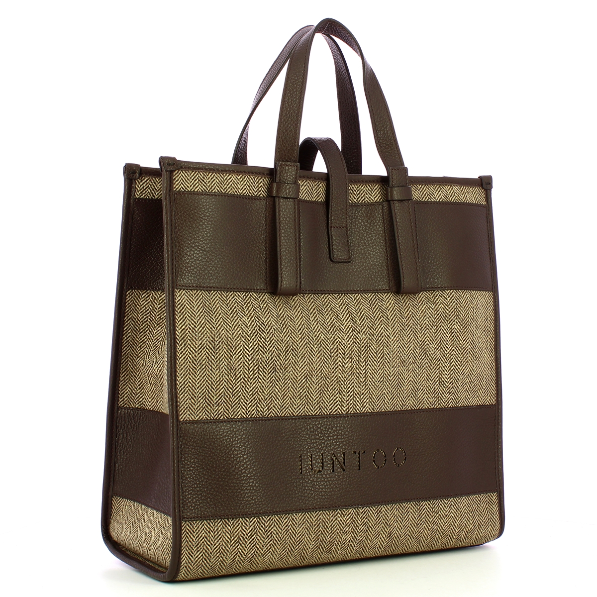 Iuntoo New Tote Grande Testa Moro + Spigato testa Moro - 2