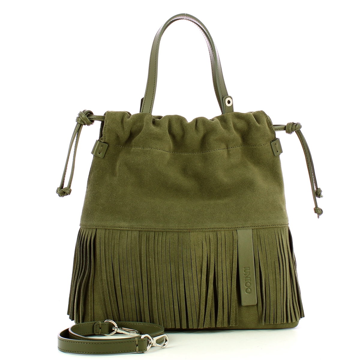 Iuntoo Sacca Frange Piccola Verde - 4 Iuntoo Sacca Frange Piccola Verde - 4