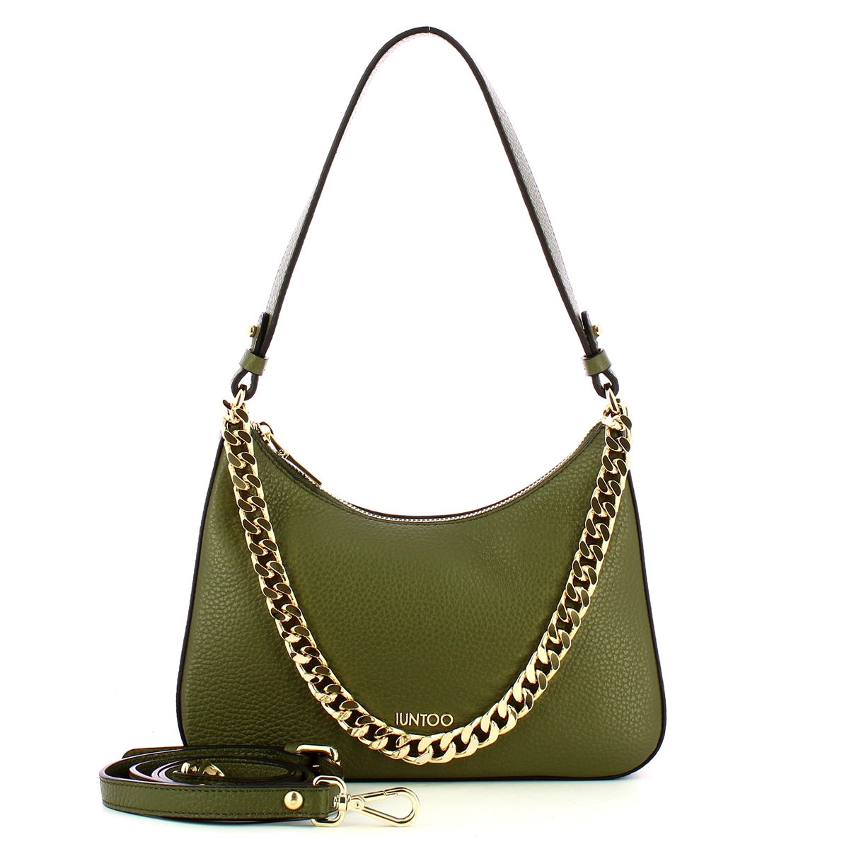 Iuntoo Saddle Bag Medium Eleganza Verde - 4 Iuntoo Saddle Bag Medium Eleganza Verde - 4