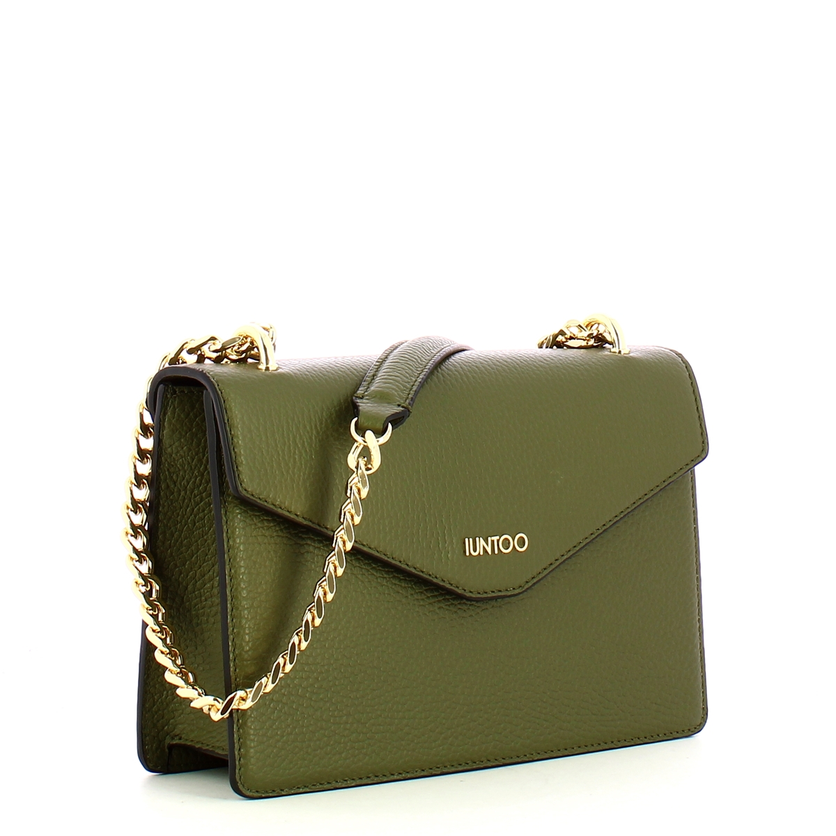 Iuntoo Tracolla con Patta Eleganza Verde - 2