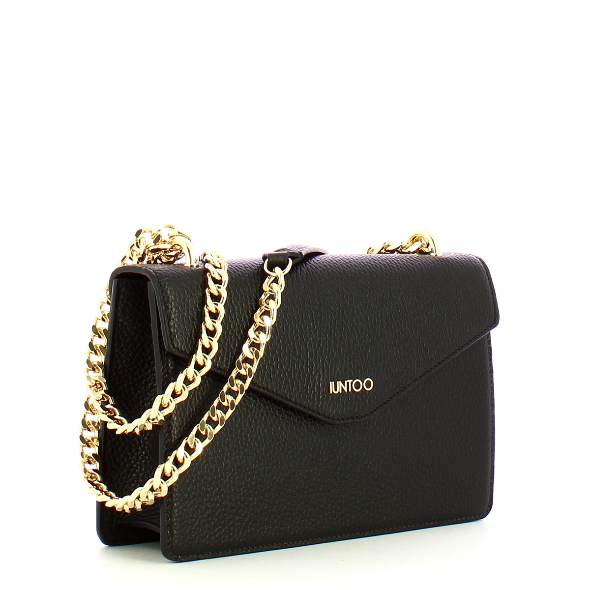 Iuntoo Tracolla con Patta Eleganza Nero - 2 Iuntoo Tracolla con Patta Eleganza Nero - 2