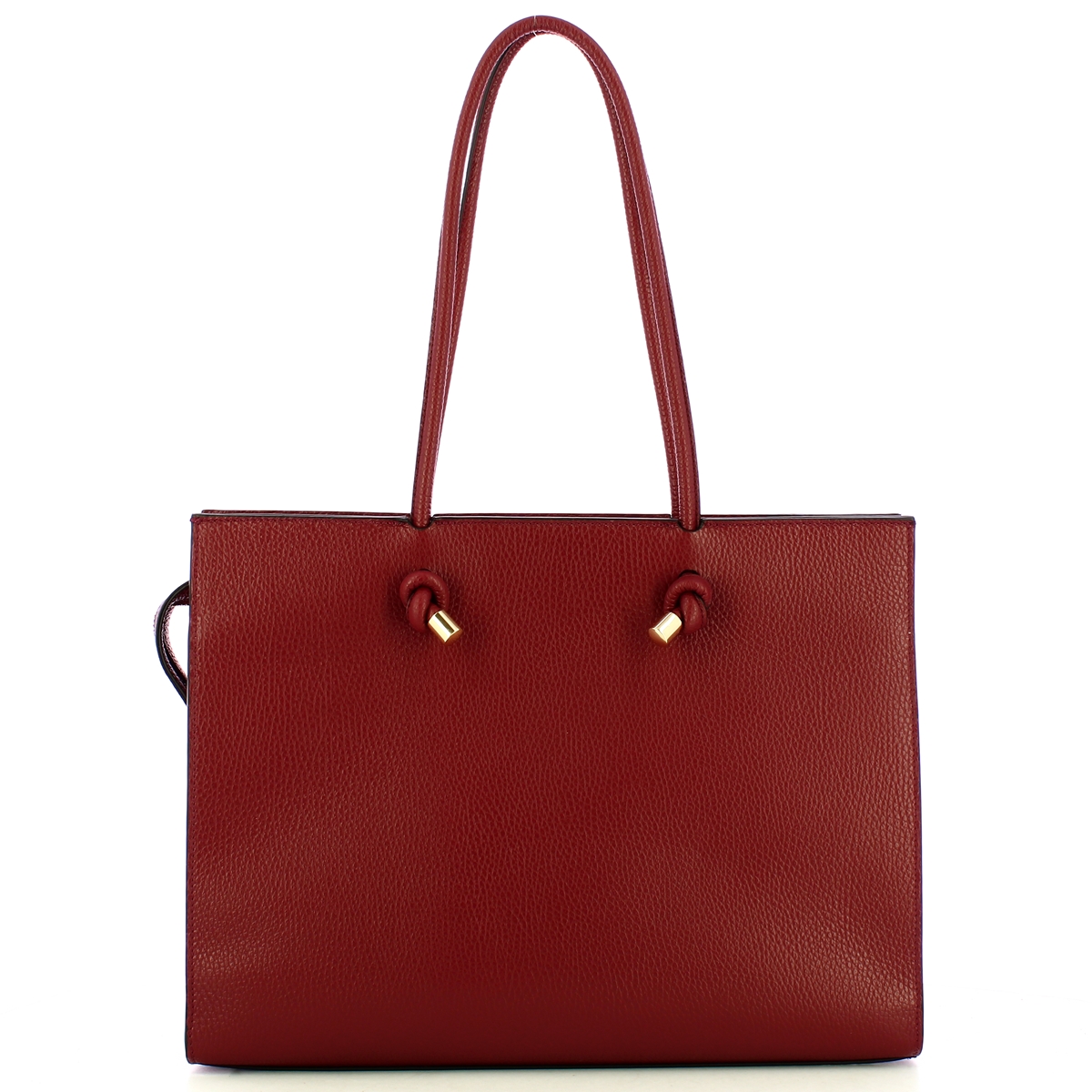 Iuntoo Horizontal Shopper Nodo Armonia Bordeaux - 3 Iuntoo Horizontal Shopper Nodo Armonia Bordeaux - 3