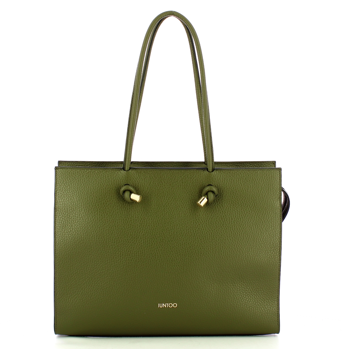 Iuntoo Horizontal Shopper Nodo Armonia Verde - 1 Iuntoo Horizontal Shopper Nodo Armonia Verde - 1