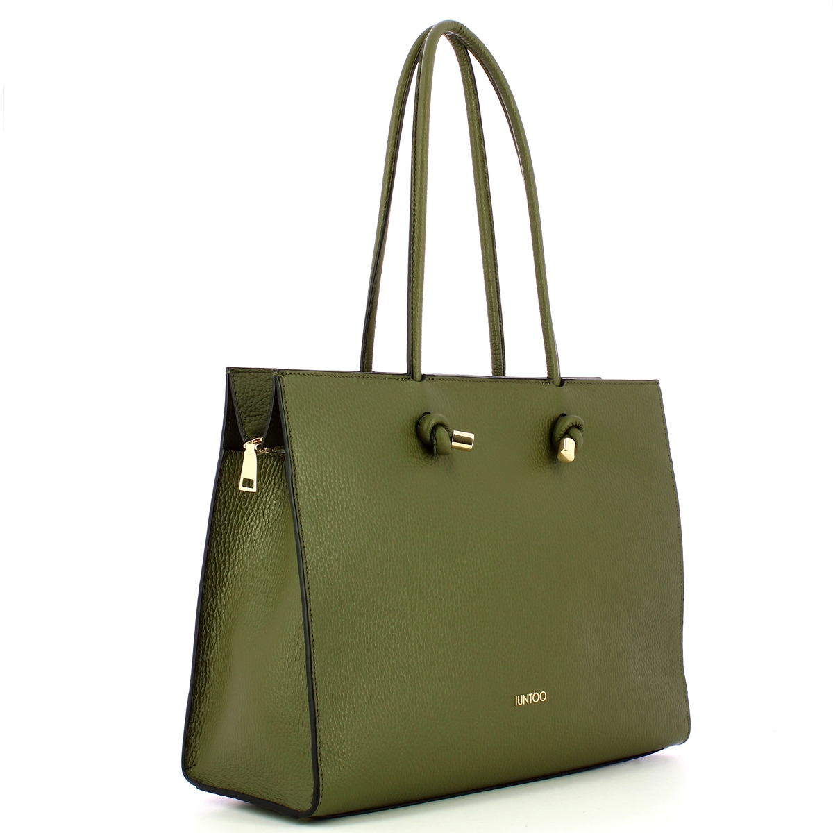 Iuntoo Horizontal Shopper Nodo Armonia Verde - 2 Iuntoo Horizontal Shopper Nodo Armonia Verde - 2
