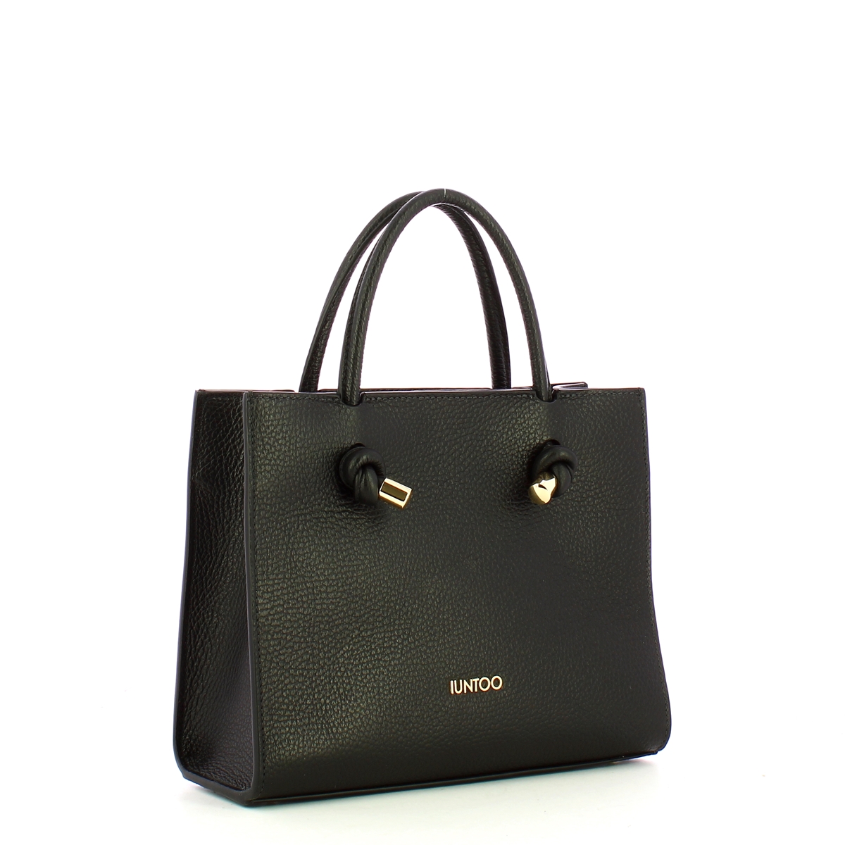 Iuntoo Borsa a mano Piccola Nodo Armonia Nero - 2 Iuntoo Borsa a mano Piccola Nodo Armonia Nero - 2