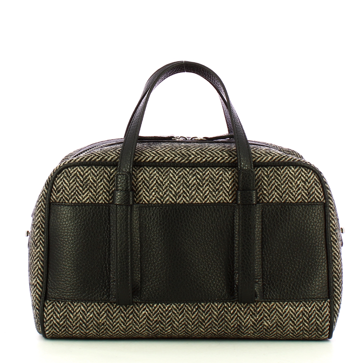 Iuntoo Bauletto Piccolo Spigato Nero - 3 Iuntoo Bauletto Piccolo Spigato Nero - 3