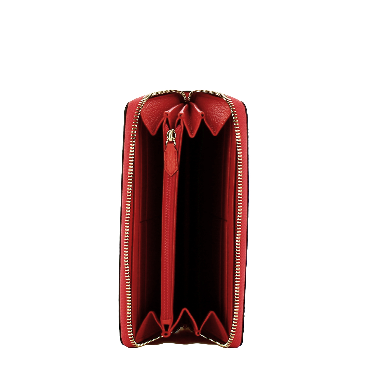 Iuntoo Portafoglio con zip Grande Armonia Arancio - 3