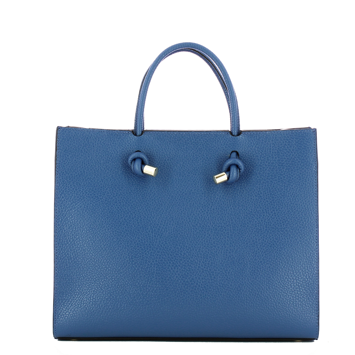 Iuntoo Borsa a mano Grande Nodo Armonia Bluette - 3 Iuntoo Borsa a mano Grande Nodo Armonia Bluette - 3