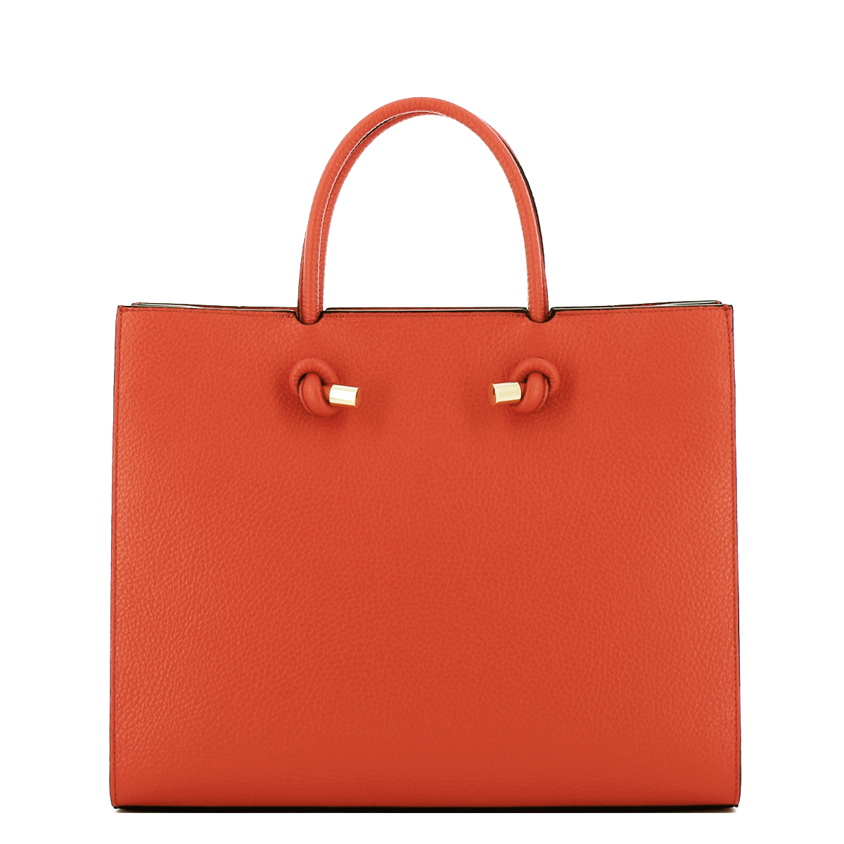 Iuntoo Borsa a mano Grande Nodo Armonia Arancio - 3 Iuntoo Borsa a mano Grande Nodo Armonia Arancio - 3