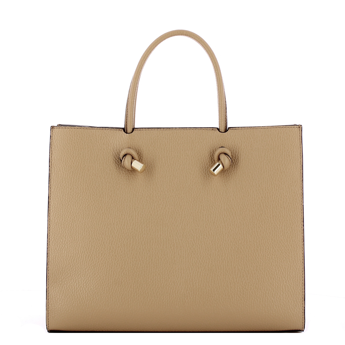 Iuntoo Borsa a mano Grande Nodo Armonia Cammello - 3 Iuntoo Borsa a mano Grande Nodo Armonia Cammello - 3