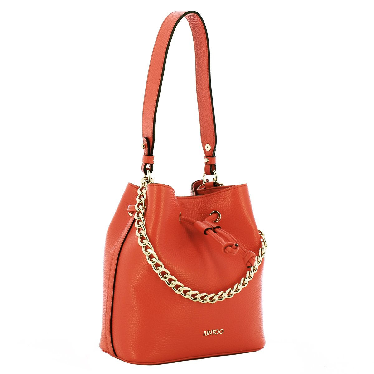 Iuntoo Bucket Bag Eleganza Arancio - 2 Iuntoo Bucket Bag Eleganza Arancio - 2