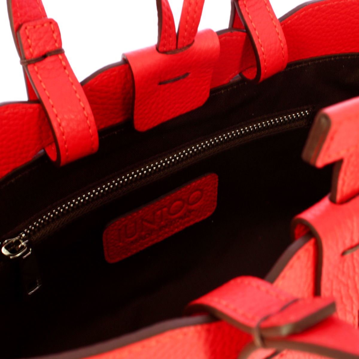 Iuntoo Riviera Mini Rosso Shopping Bag - 5 Iuntoo Riviera Mini Rosso Shopping Bag - 5