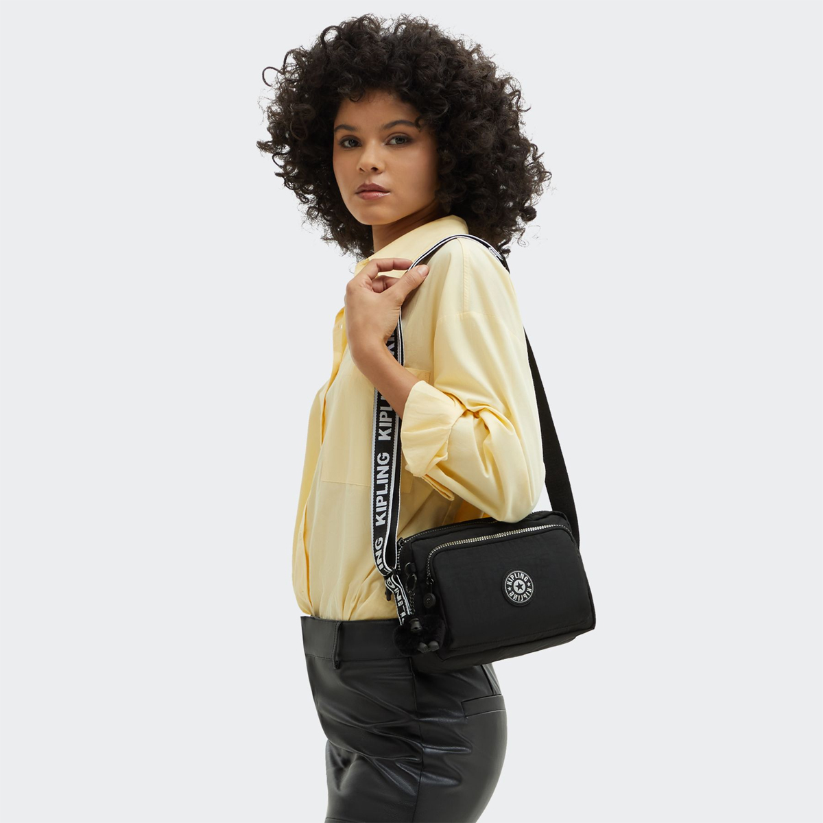 Kipling Tracollina Abanu M Zip Glorious Silver - 2