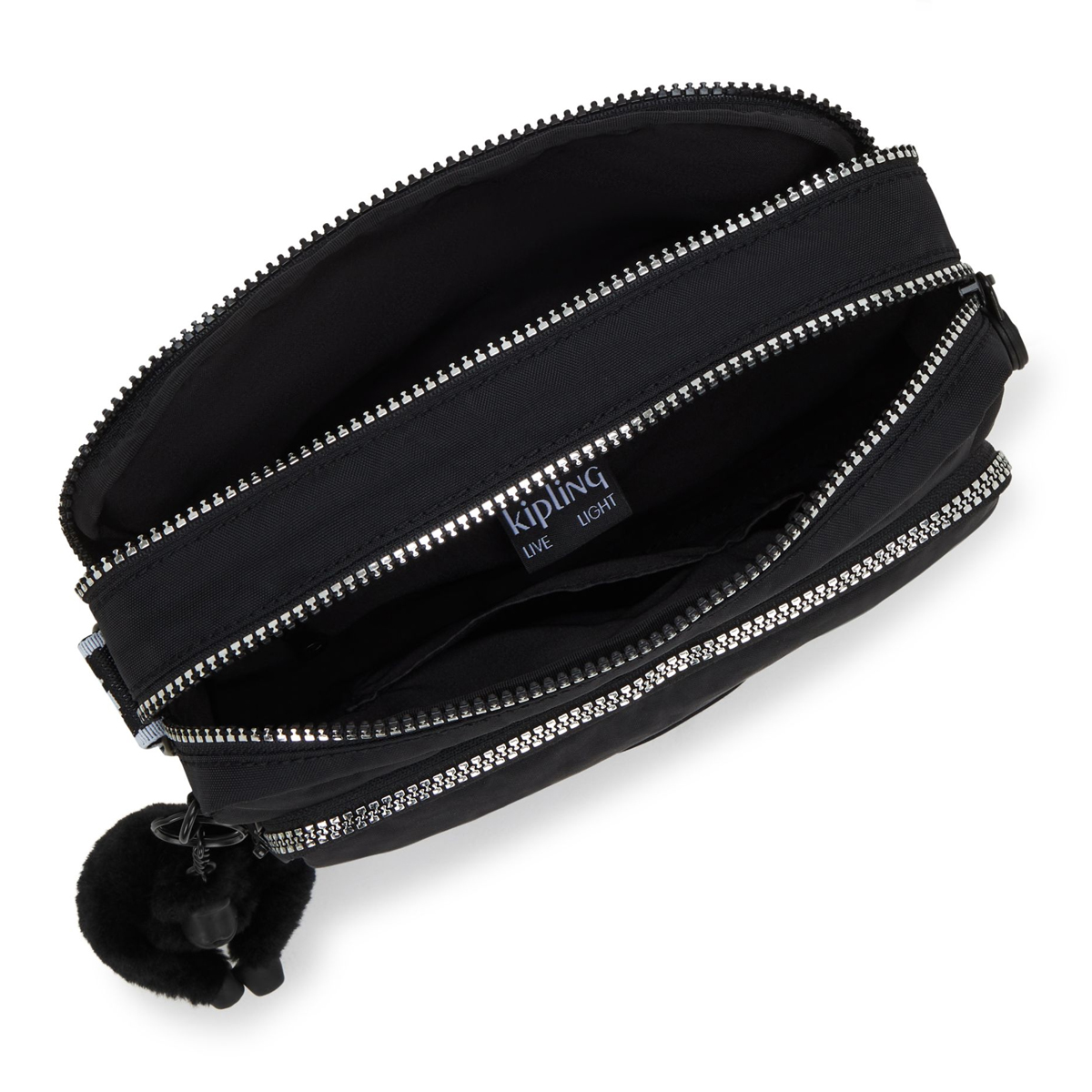 Kipling Tracollina Abanu M Zip Glorious Silver - 4