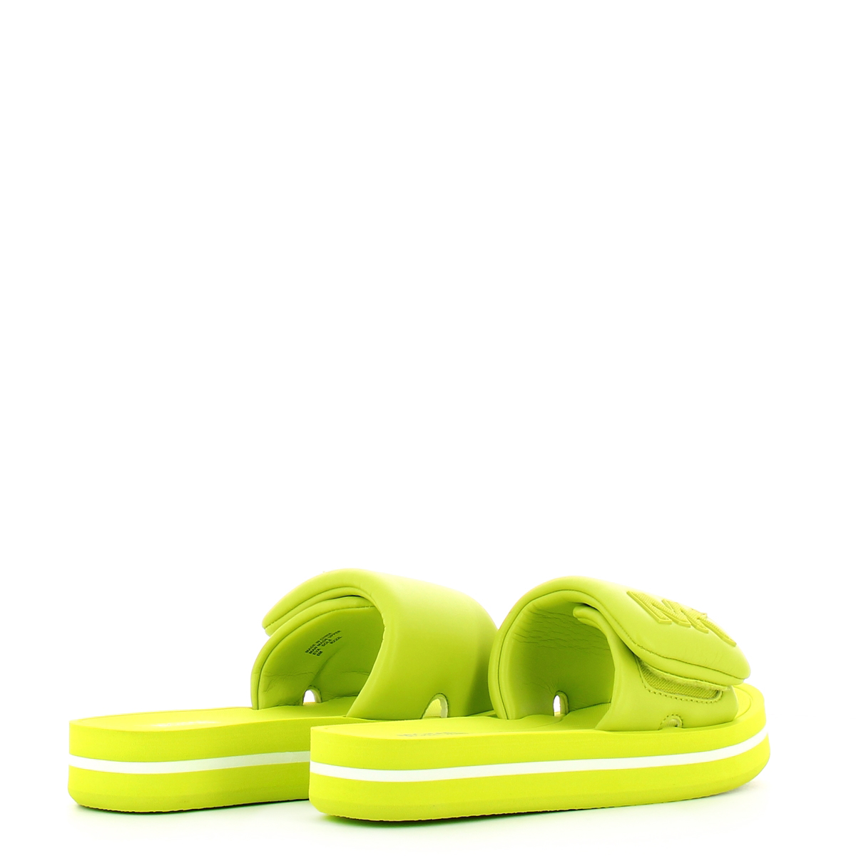 Michael Kors Sandalo MK Platform Slide Puffy BRT Limenade - 3 Michael Kors Sandalo MK Platform Slide Puffy BRT Limenade - 3