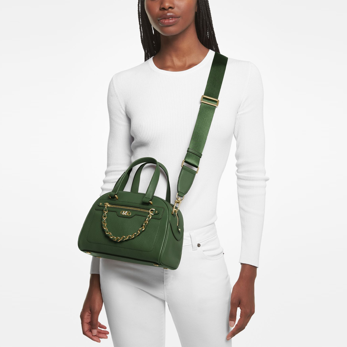 Michael Kors Borsa a mano Williamsburg Small Amazzonia - 4 Michael Kors Borsa a mano Williamsburg Small Amazzonia - 4