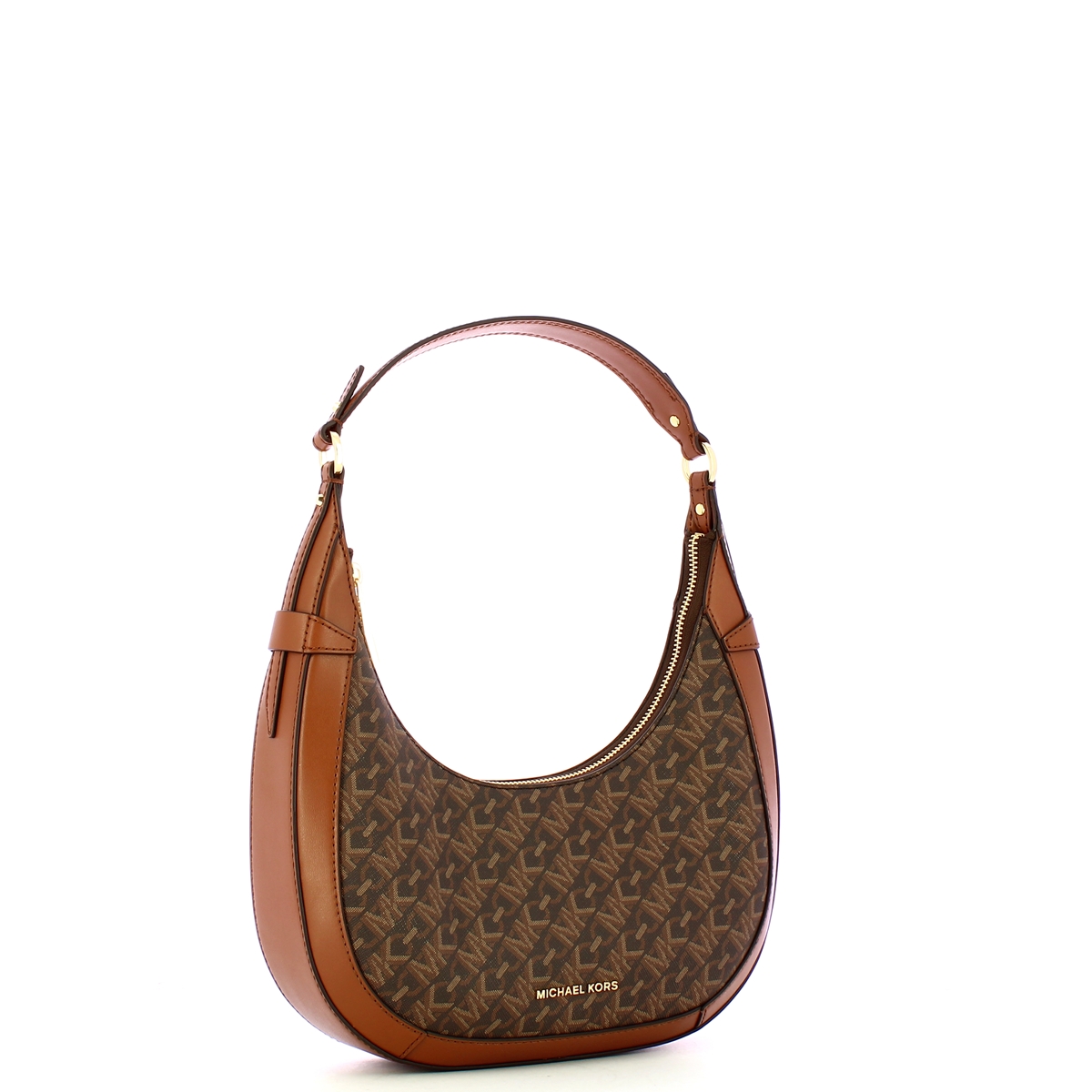 Michael Kors Hobo Bag Preston Small Brown Luggage - 2 Michael Kors Hobo Bag Preston Small Brown Luggage - 2