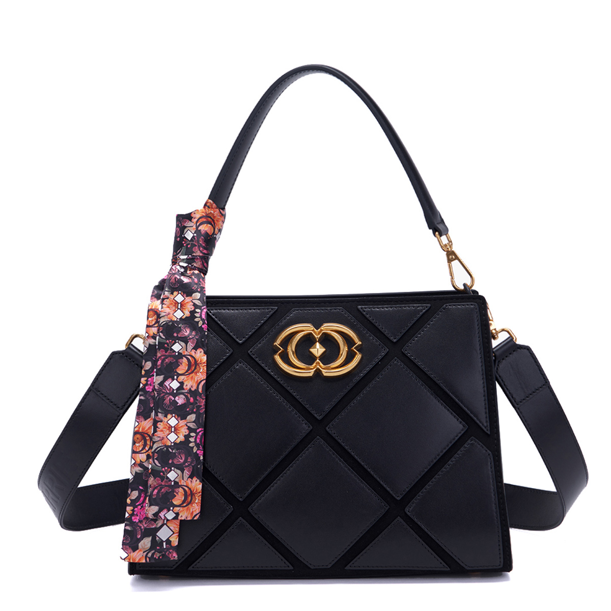 La Carrie Borsa a mano Cnosso Medium Black - 1 La Carrie Borsa a mano Cnosso Medium Black - 1