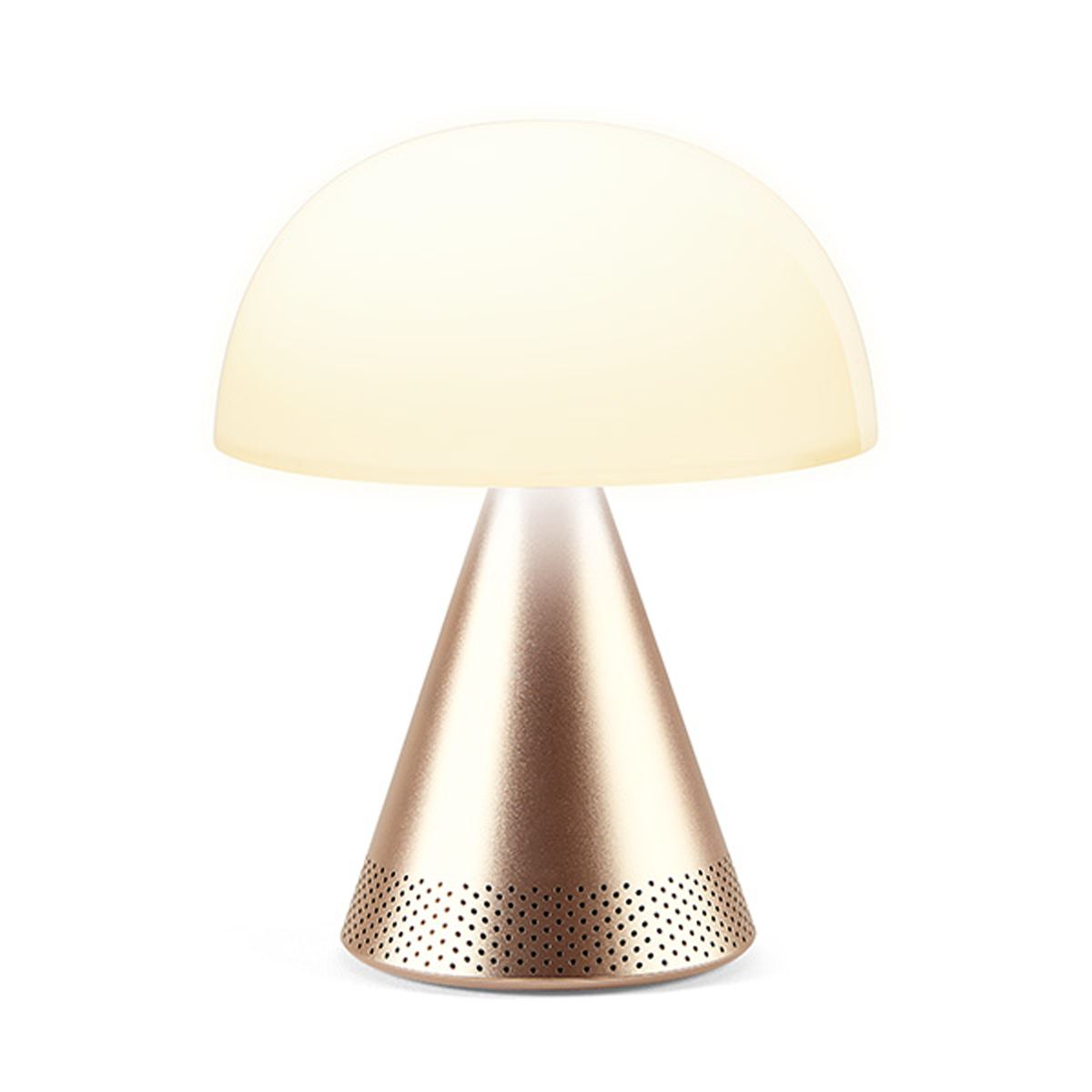 Lexon Lampada Speaker Mina L Audio Alluminio Oro Soft - 1