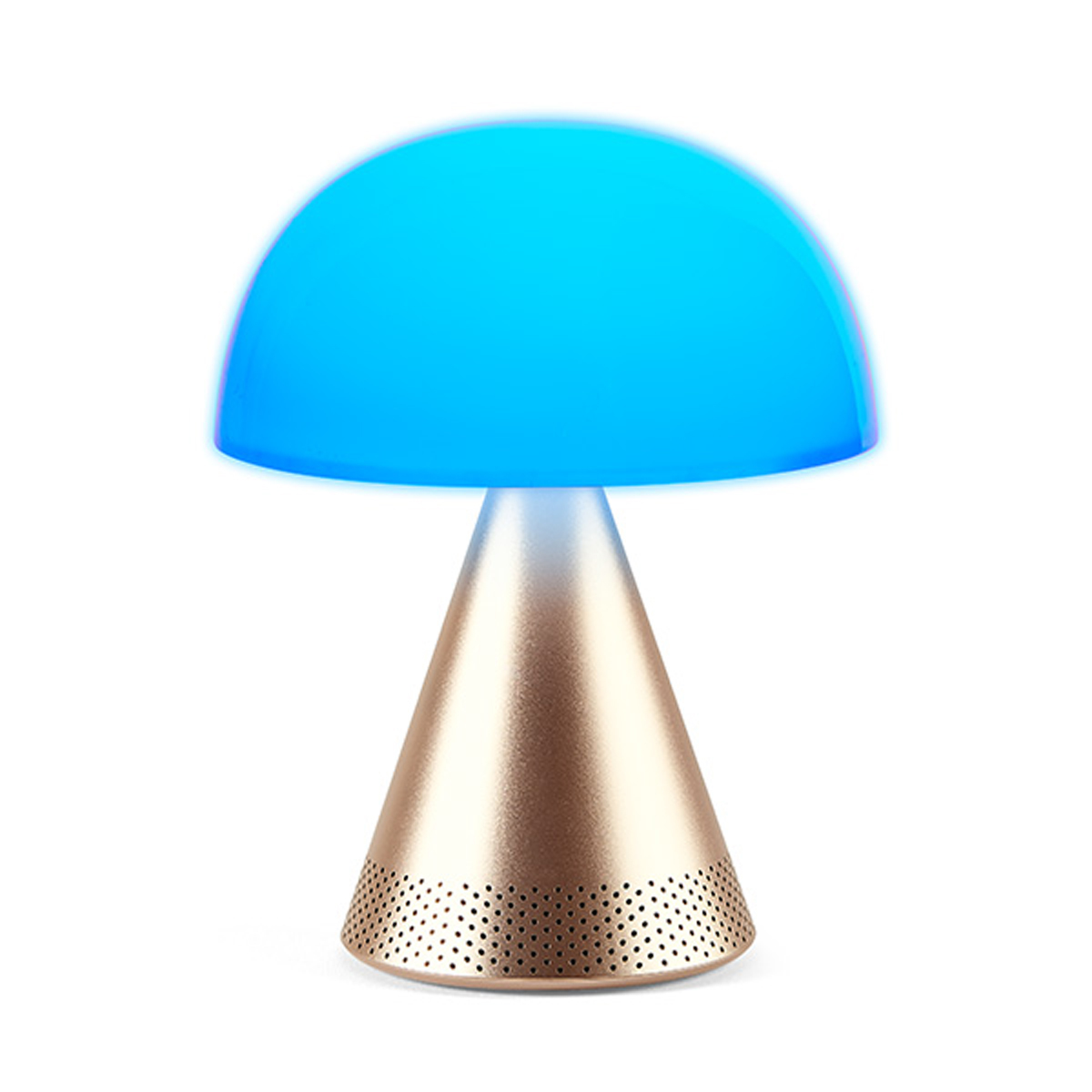 Lexon Lampada Speaker Mina L Audio Alluminio Oro Soft - 10