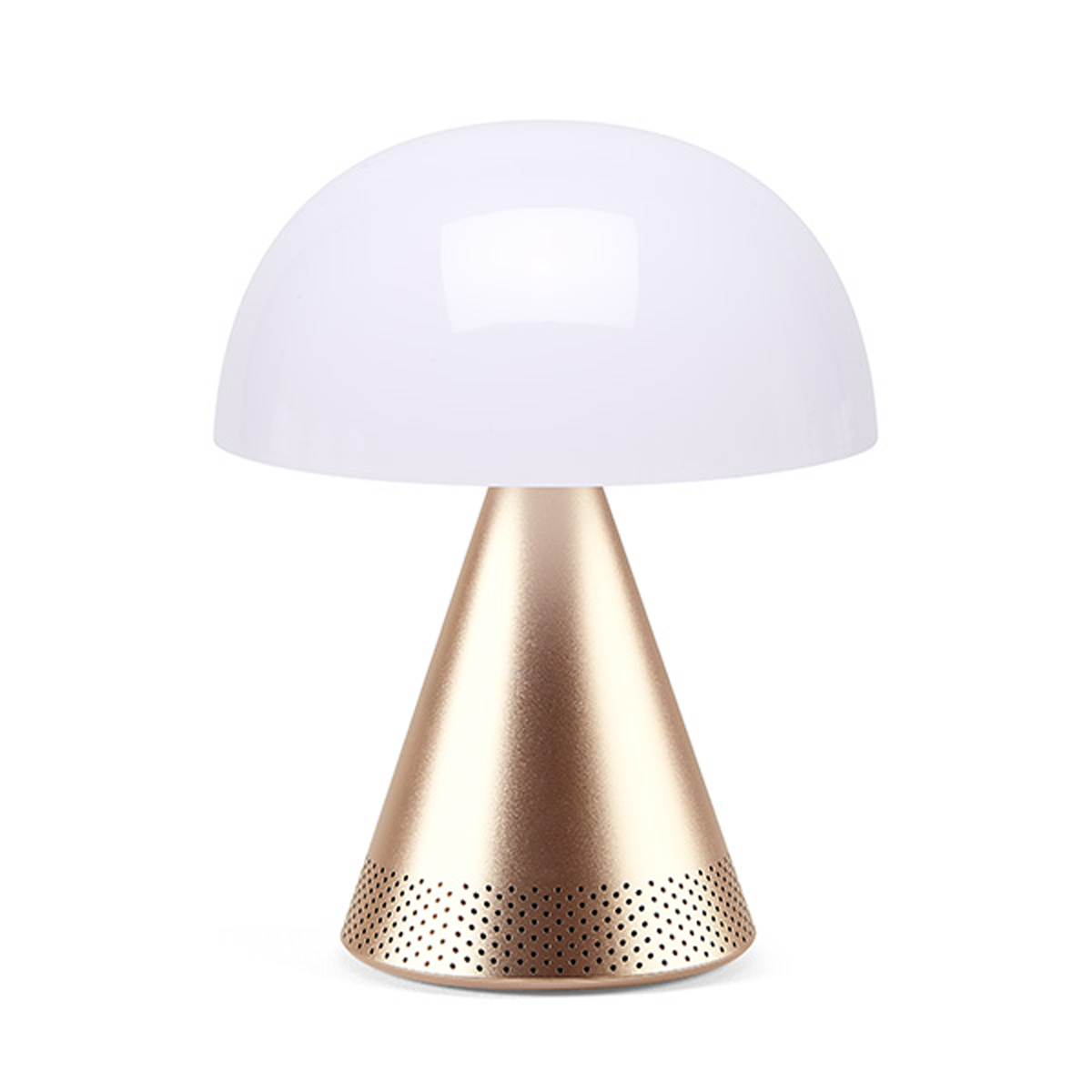 Lexon Lampada Speaker Mina L Audio Alluminio Oro Soft - 2