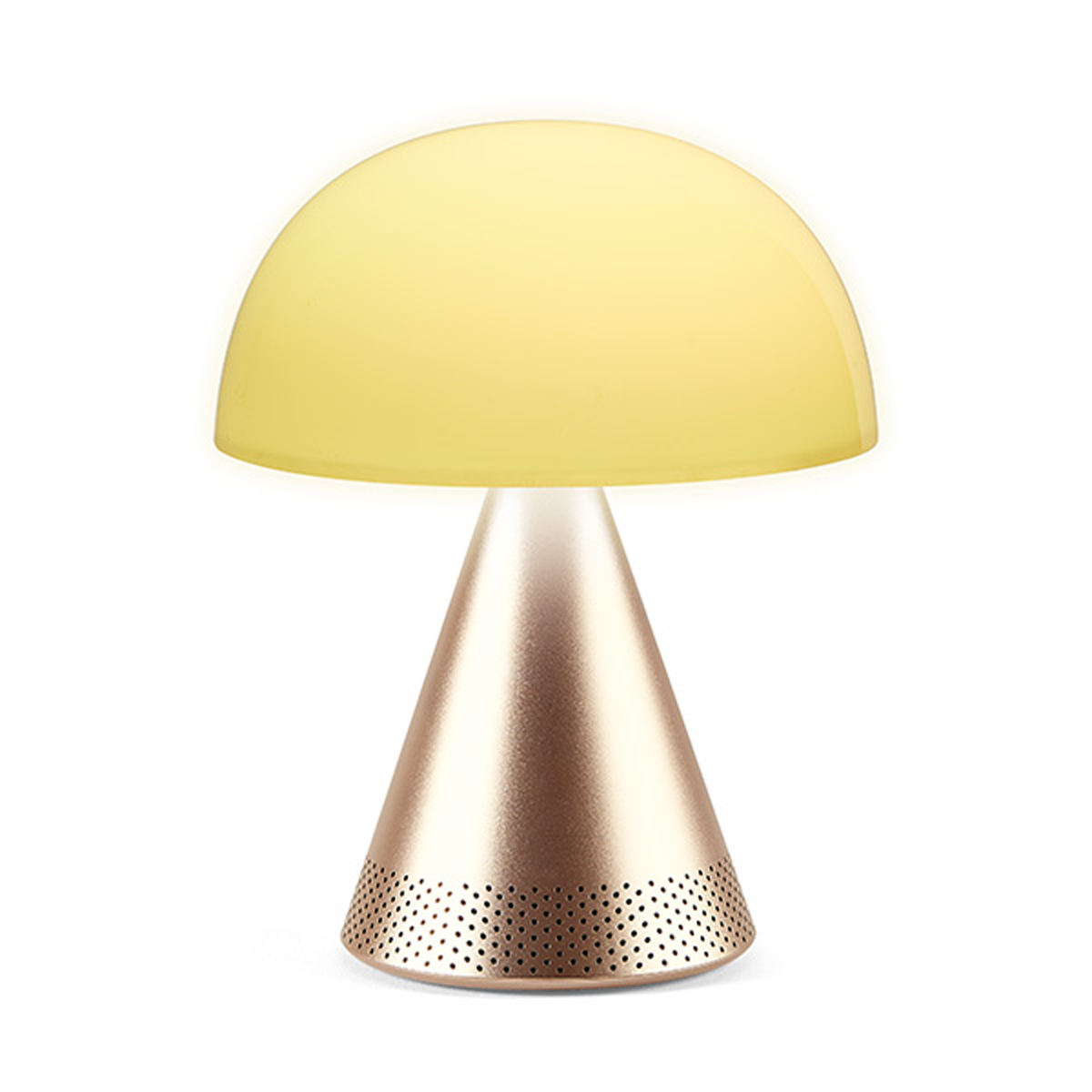 Lexon Lampada Speaker Mina L Audio Alluminio Oro Soft - 5
