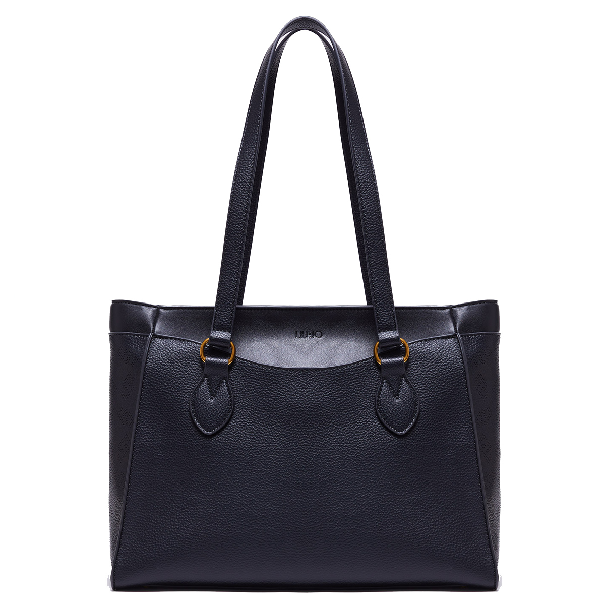 Liu Jo Shopper Ecosostenibile con charm Black - 3 Liu Jo Shopper Ecosostenibile con charm Black - 3