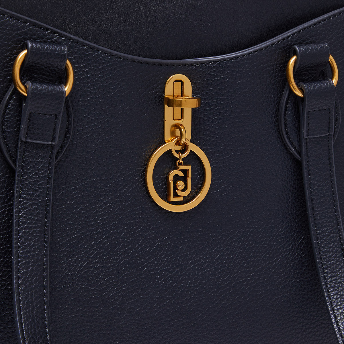 Liu Jo Shopper Ecosostenibile con charm Black - 4 Liu Jo Shopper Ecosostenibile con charm Black - 4