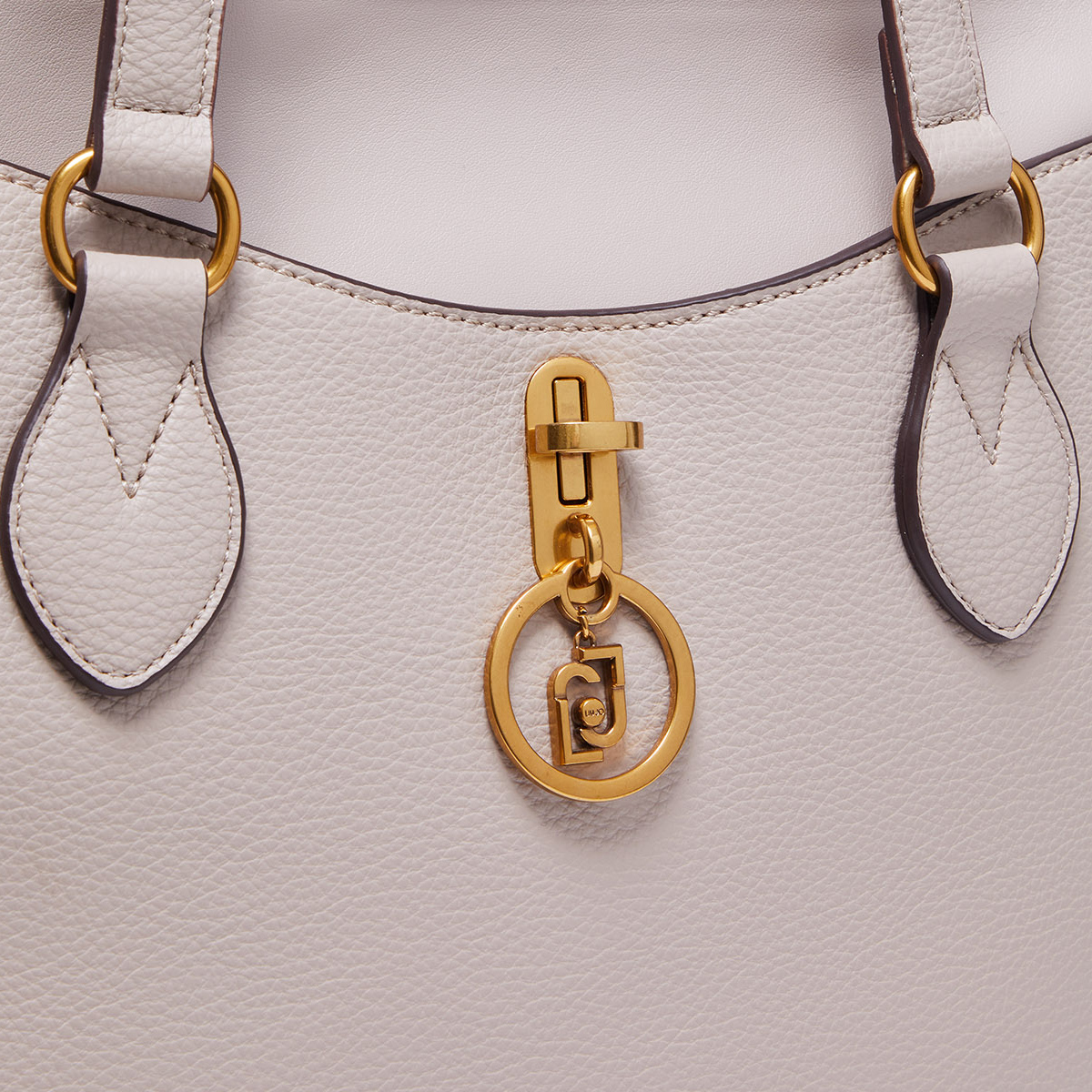Liu Jo Shopper Ecosostenibile con charm Taupe - 4 Liu Jo Shopper Ecosostenibile con charm Taupe - 4