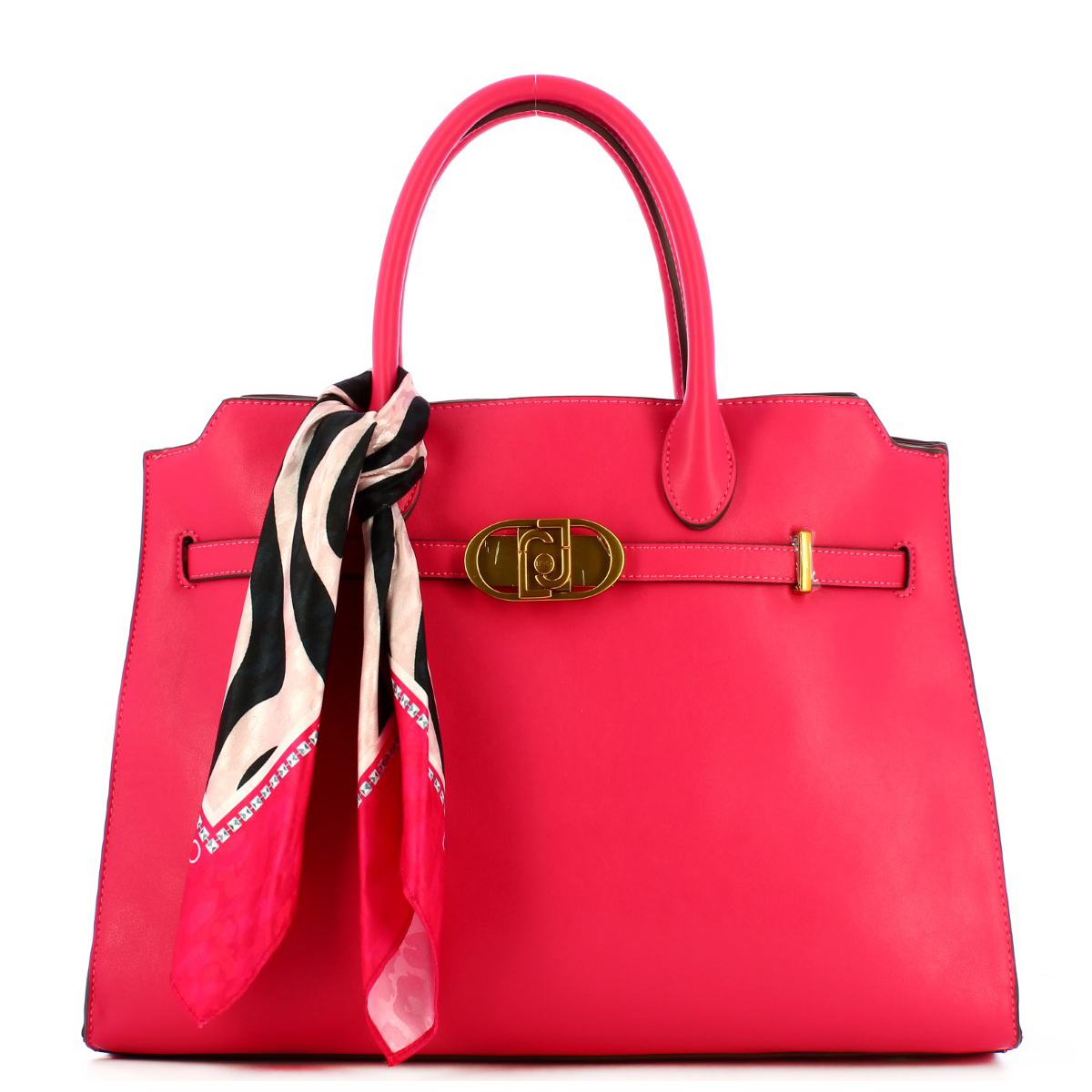 Liu Jo Borsa a mano Large con foulard Viva Magenta - 1 Liu Jo Borsa a mano Large con foulard Viva Magenta - 1