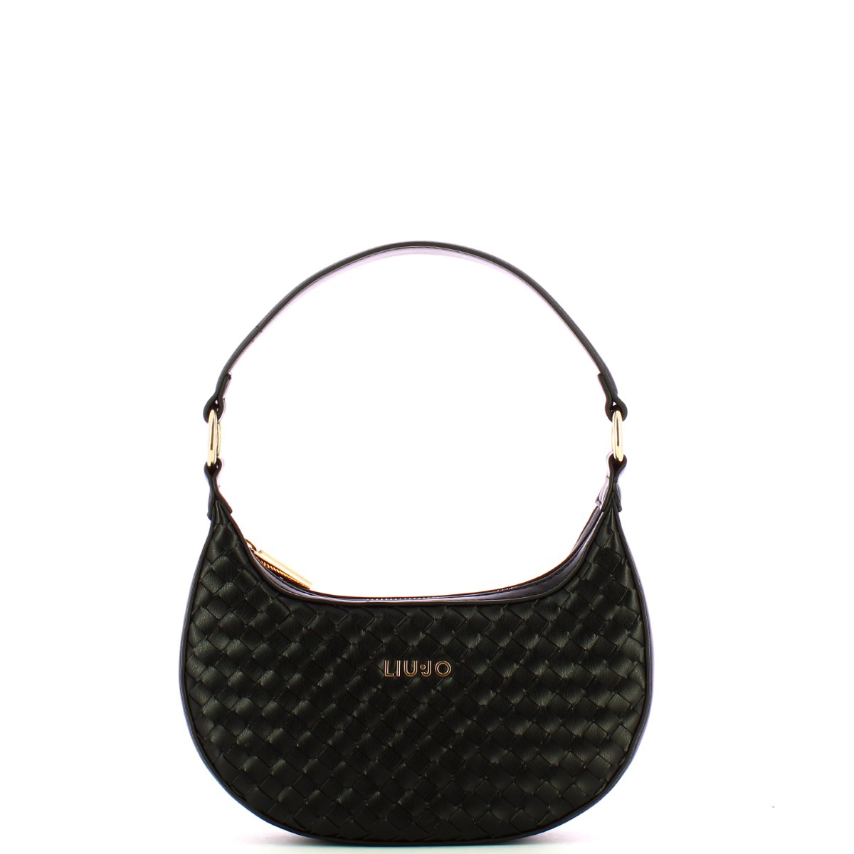 Liu Jo Mini Hobo Bag intrecciata Nero - 1