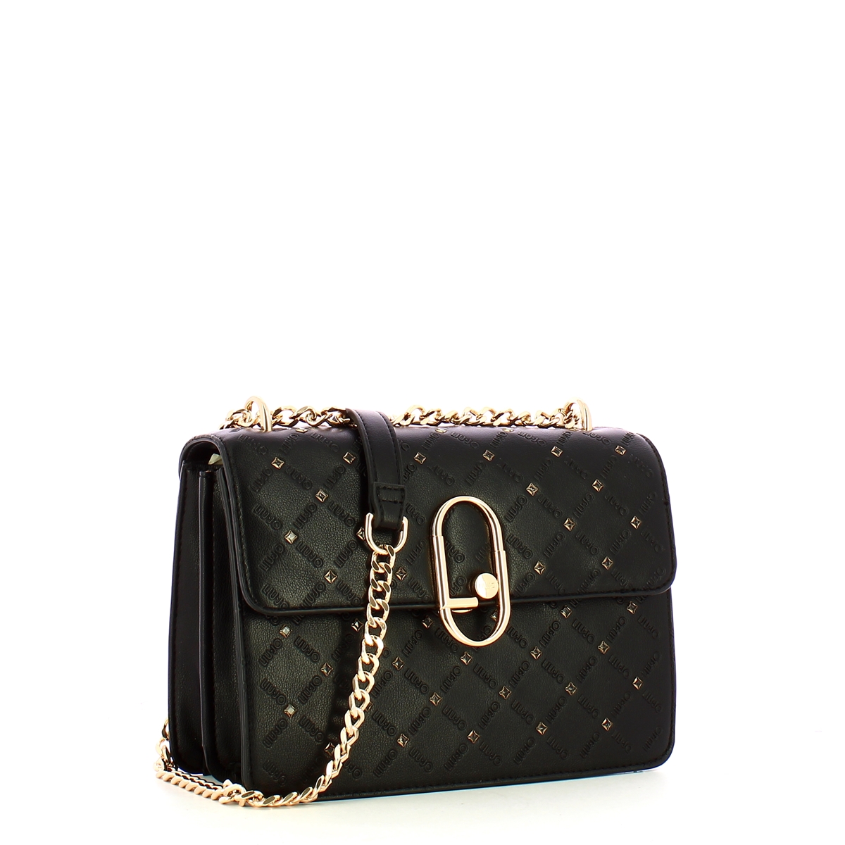 Liu Jo Borsa a tracolla con strass Black - 2