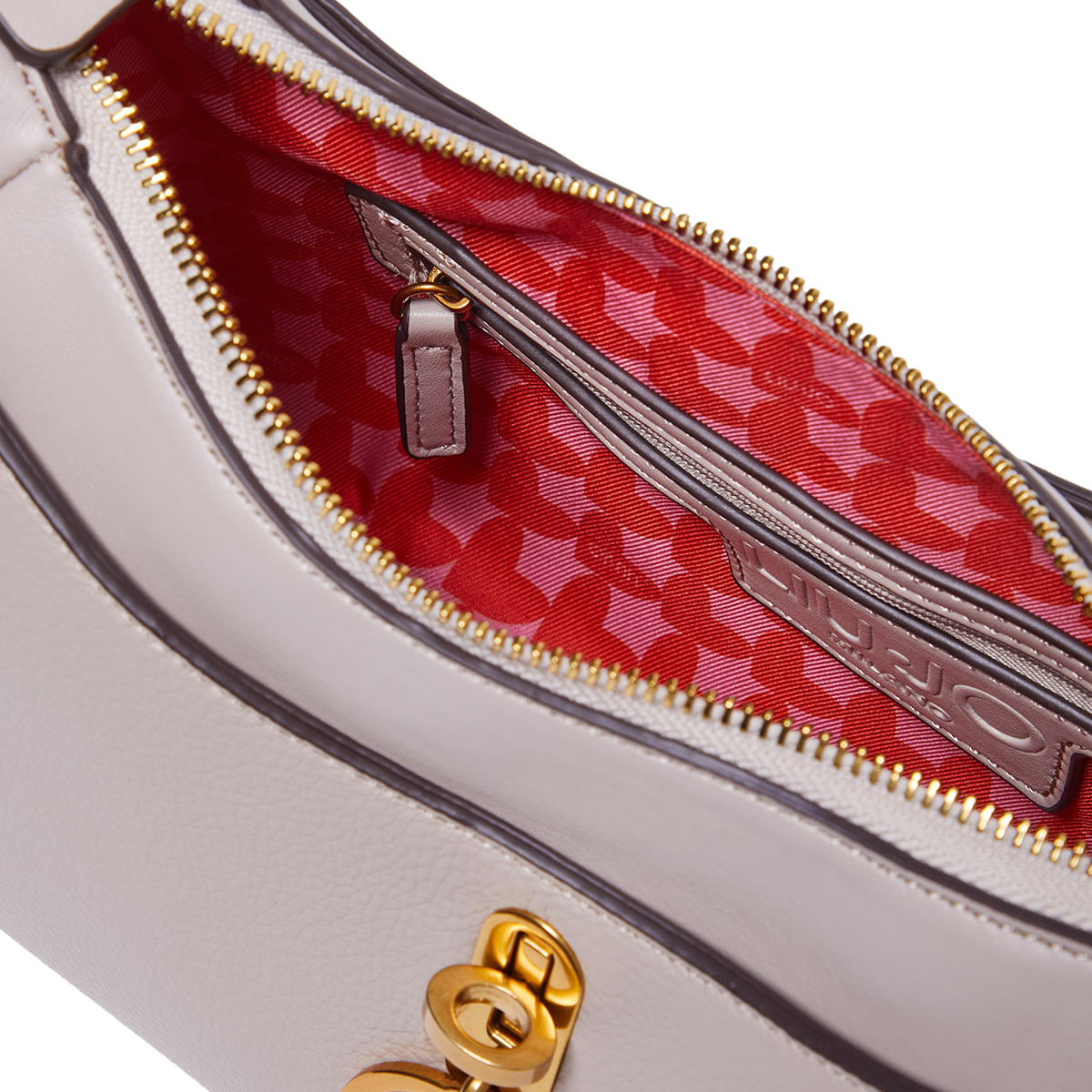 Liu Jo Borsa a spalla Ecosostenibile con charm Taupe - 4 Liu Jo Borsa a spalla Ecosostenibile con charm Taupe - 4