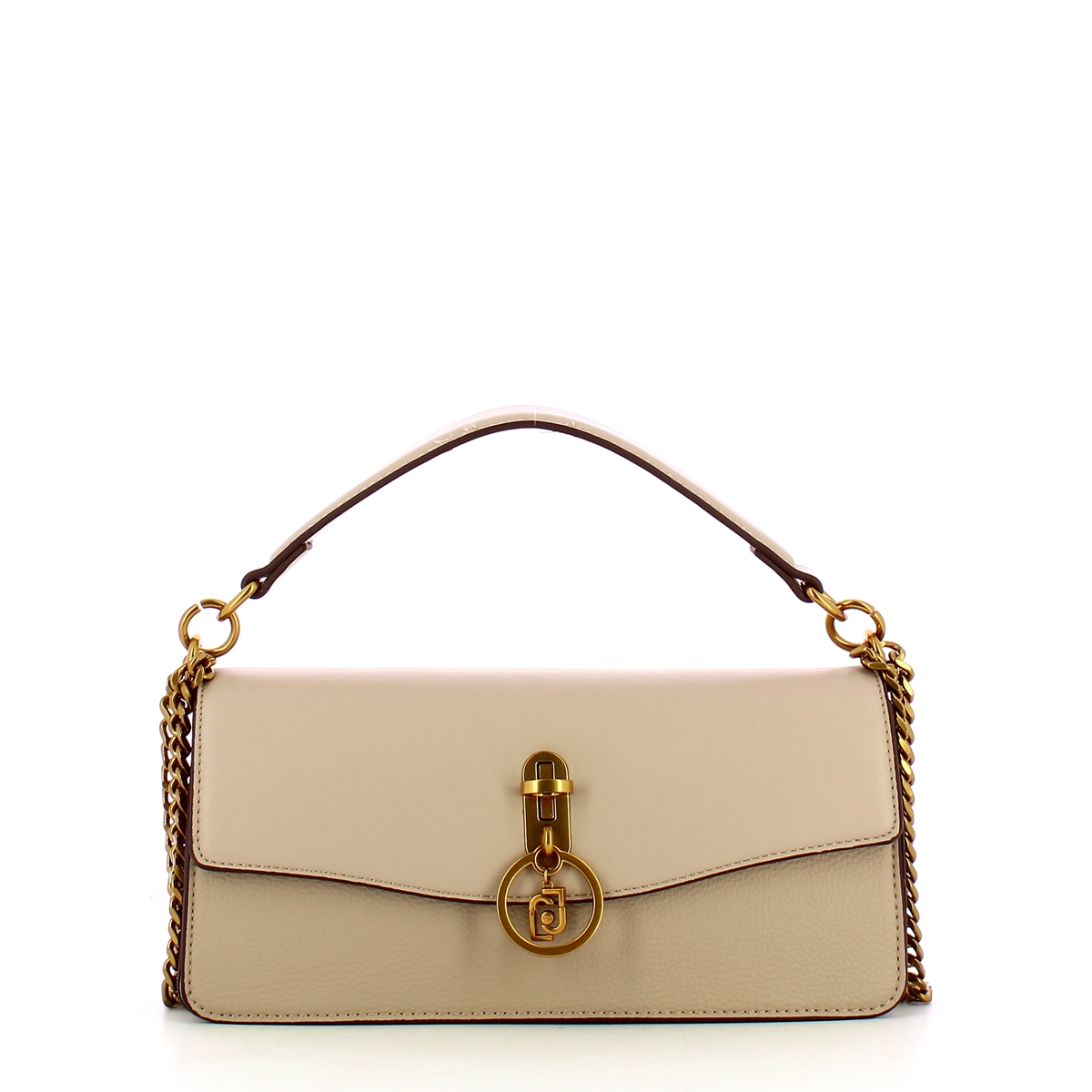 Liu Jo Borsa a mano Ecosostenibile con charm Taupe - 1 Liu Jo Borsa a mano Ecosostenibile con charm Taupe - 1