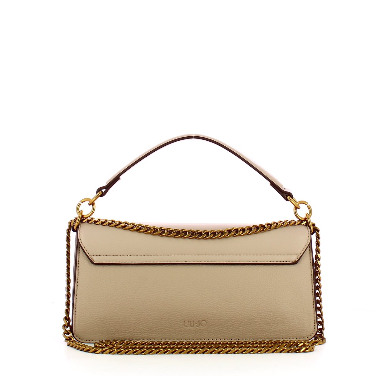 Liu Jo Borsa a mano Ecosostenibile con charm Taupe - 4 Liu Jo Borsa a mano Ecosostenibile con charm Taupe - 4