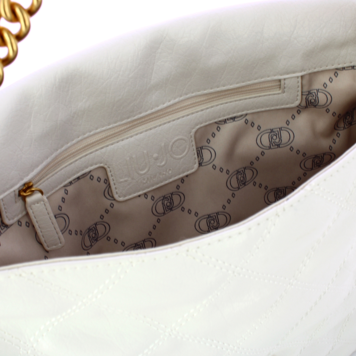 Liu Jo Borsa a spalla quilted Cream - 5