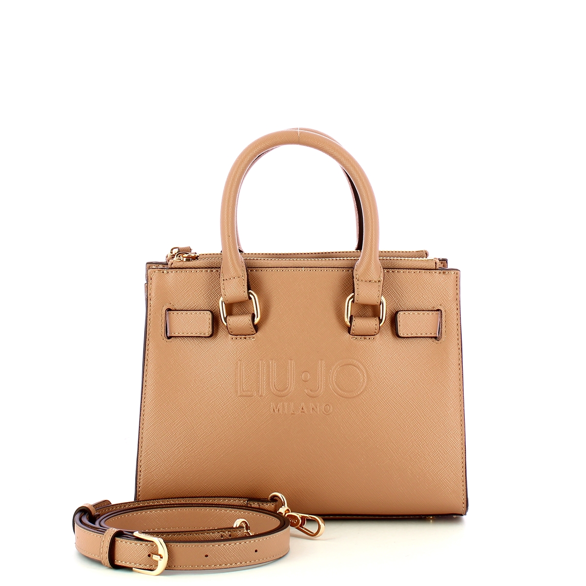 Liu Jo Shopping bag piccola Cammello - 4
