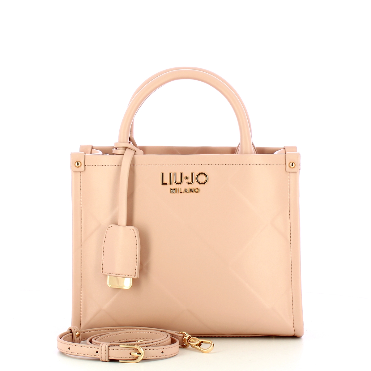 Liu Jo Shopping bag piccola Cipria - 4