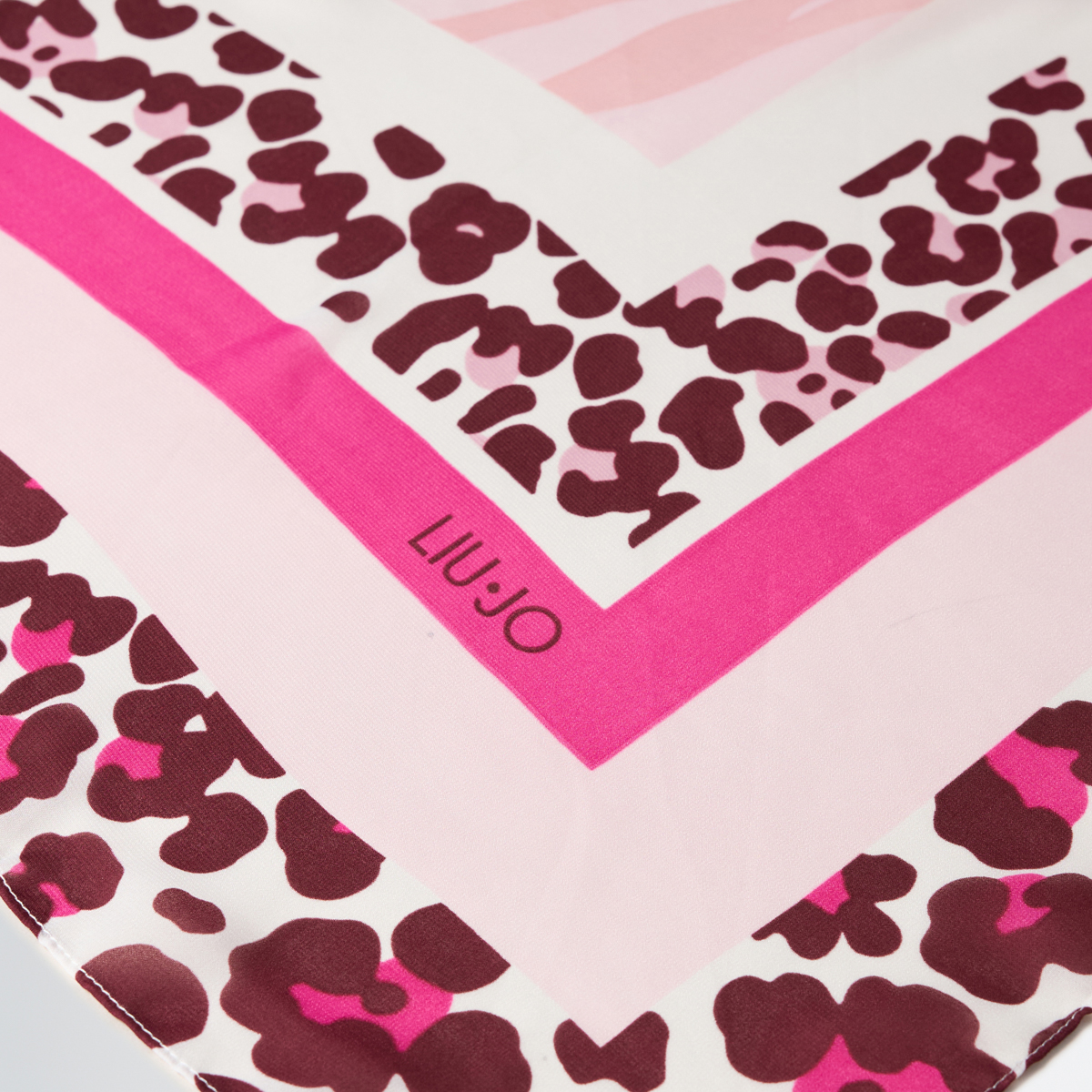Liu Jo Foulard animalier Pink Berry - 4