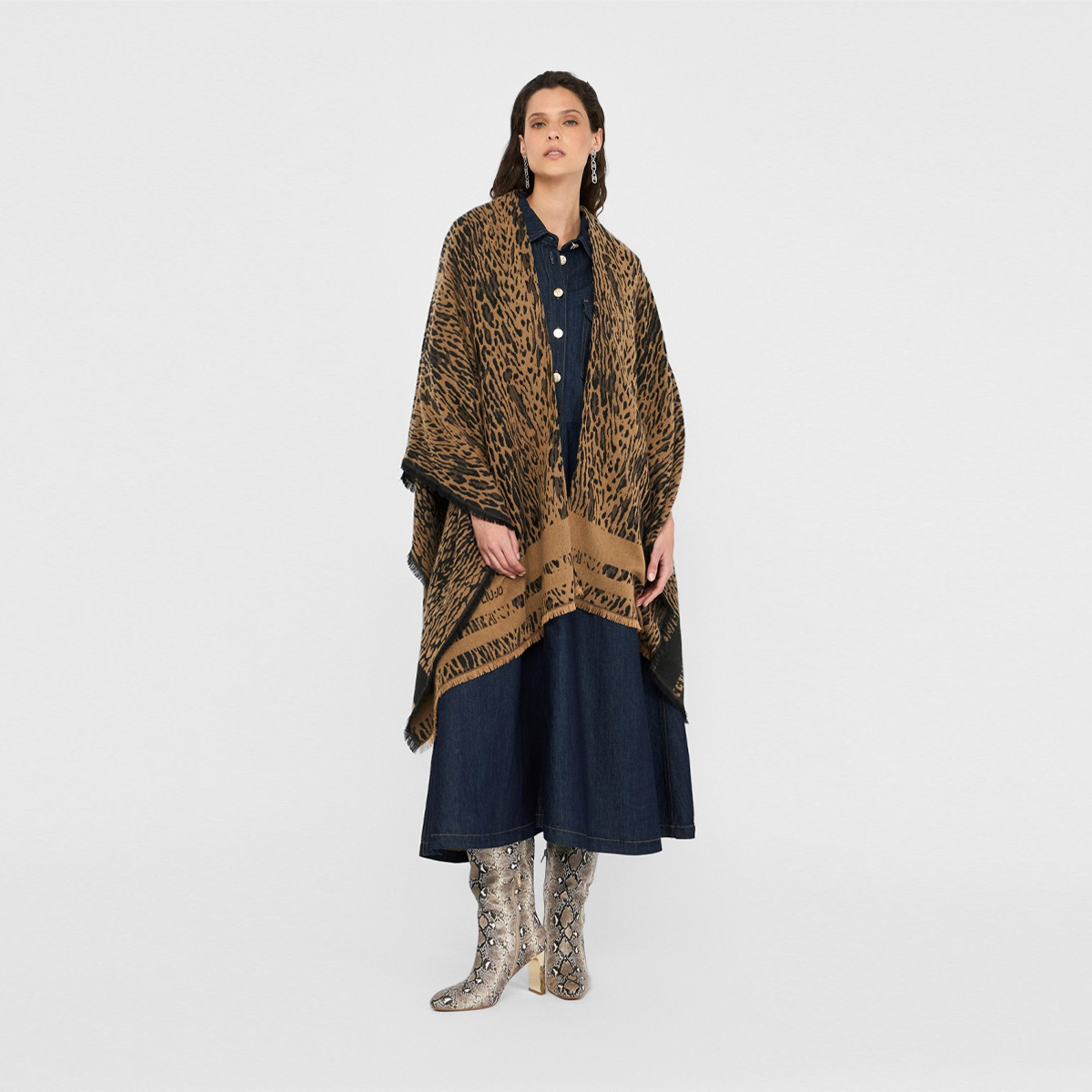 Liu Jo Poncho Animalier - 6 Liu Jo Poncho Animalier - 6