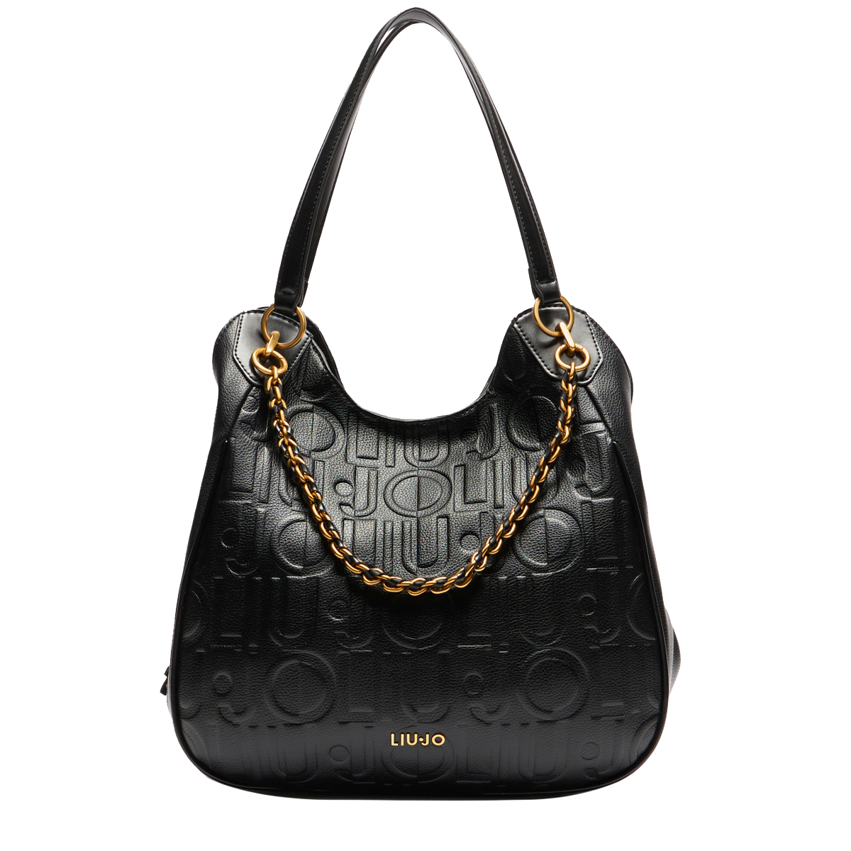 Liu Jo Hobo bag grande con catena Black - 1