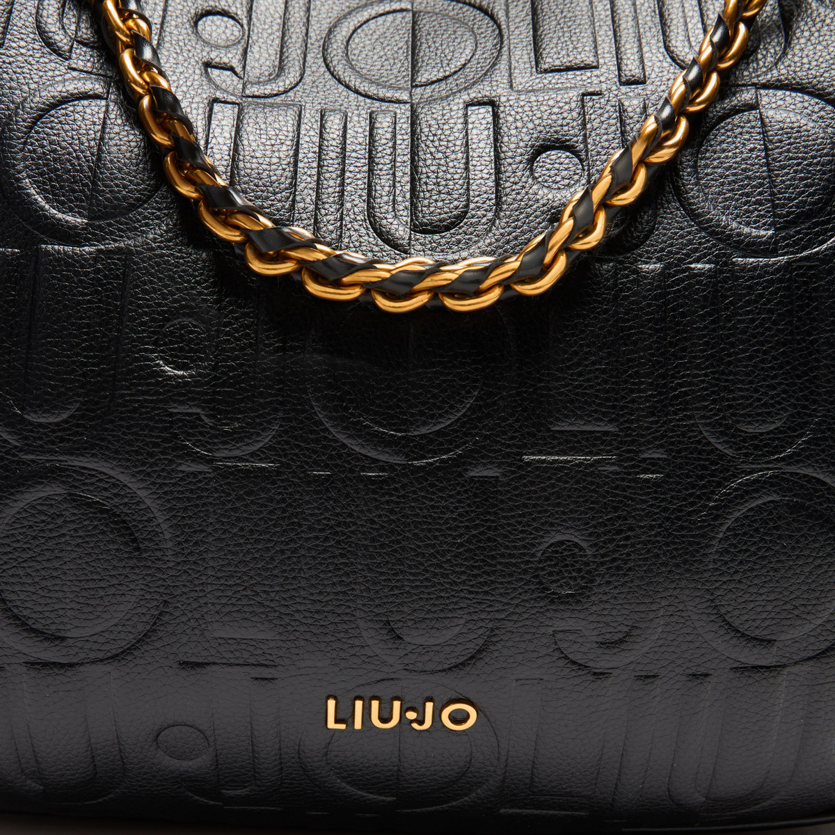 Liu Jo Hobo bag grande con catena Black - 4