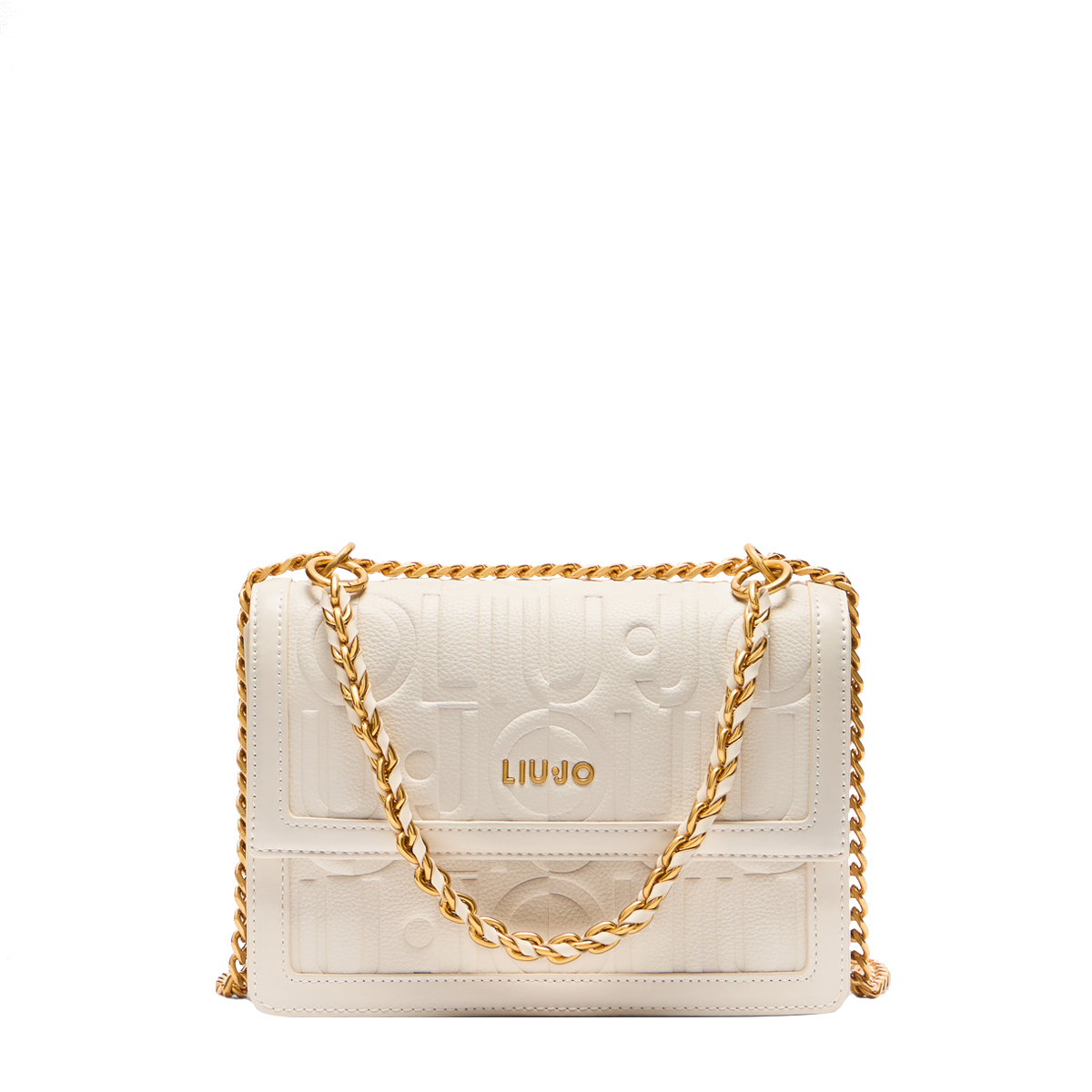 Liu Jo Tracollina media con logo Cream - 1