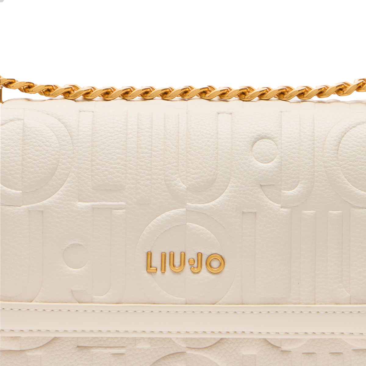 Liu Jo Tracollina media con logo Cream - 3