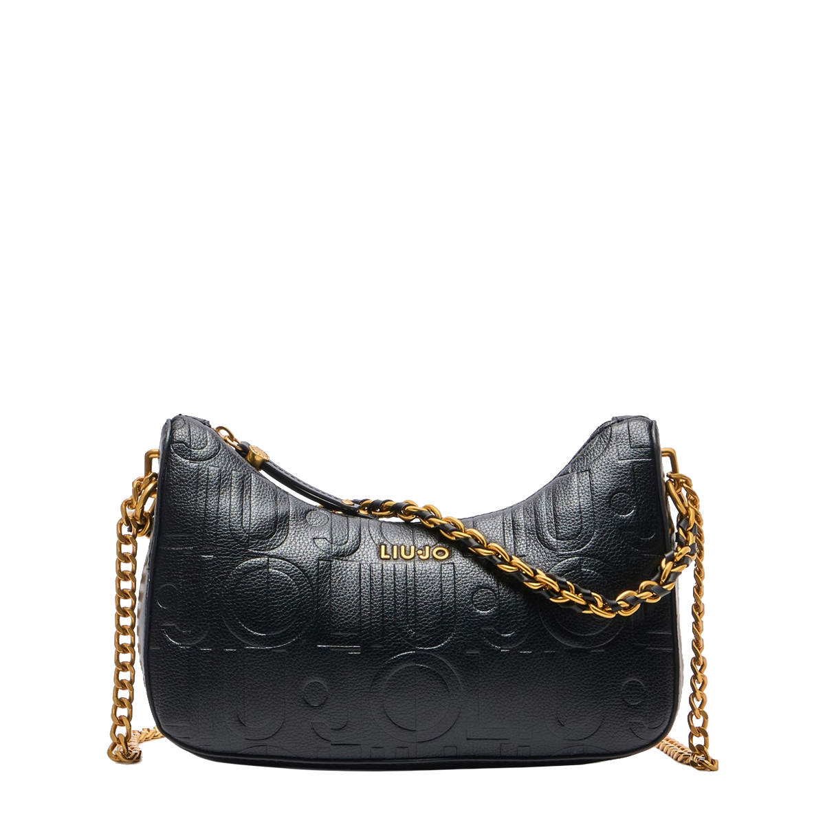 Liu Jo Tracollina hobo piccola con logo Black - 1