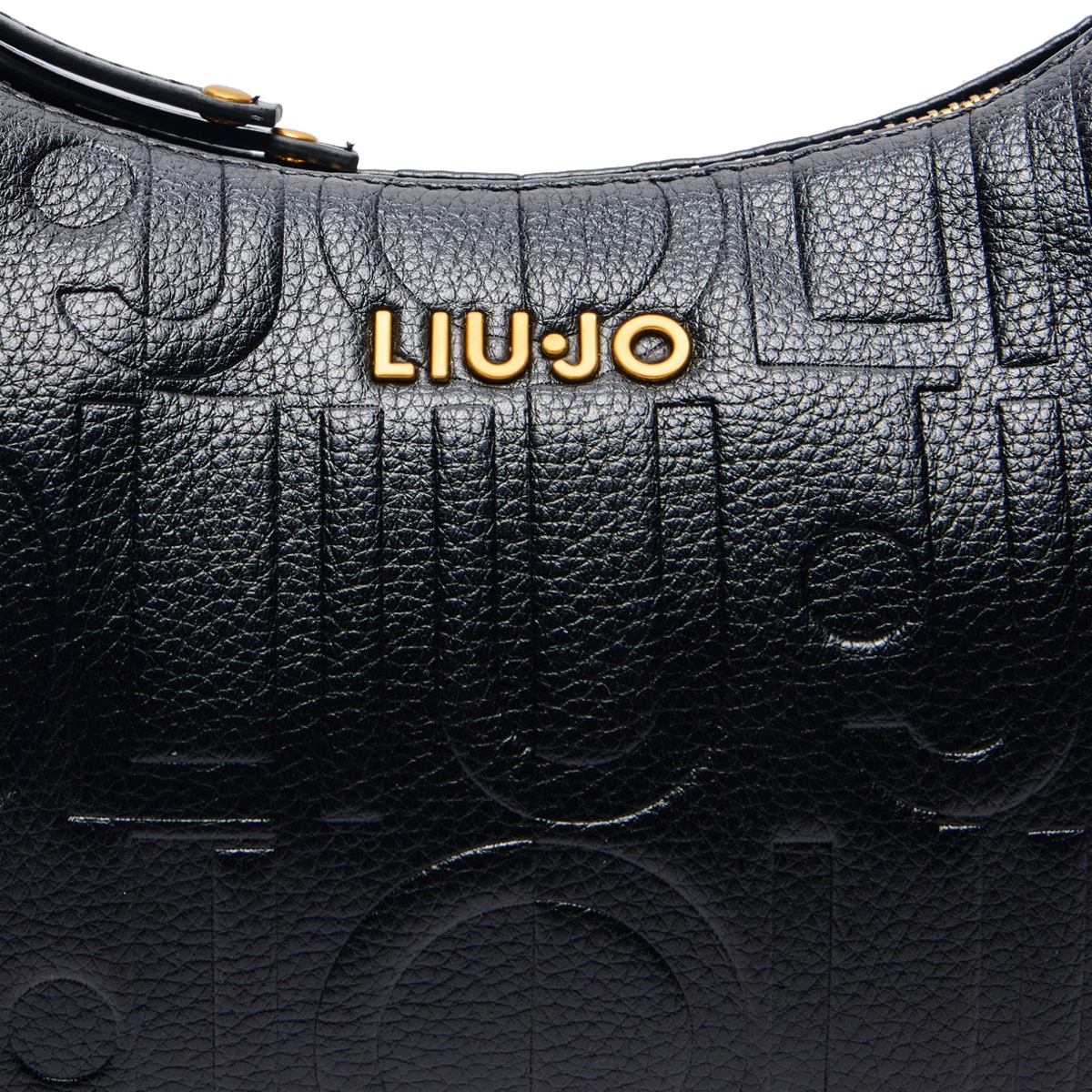Liu Jo Tracollina hobo piccola con logo Black - 4