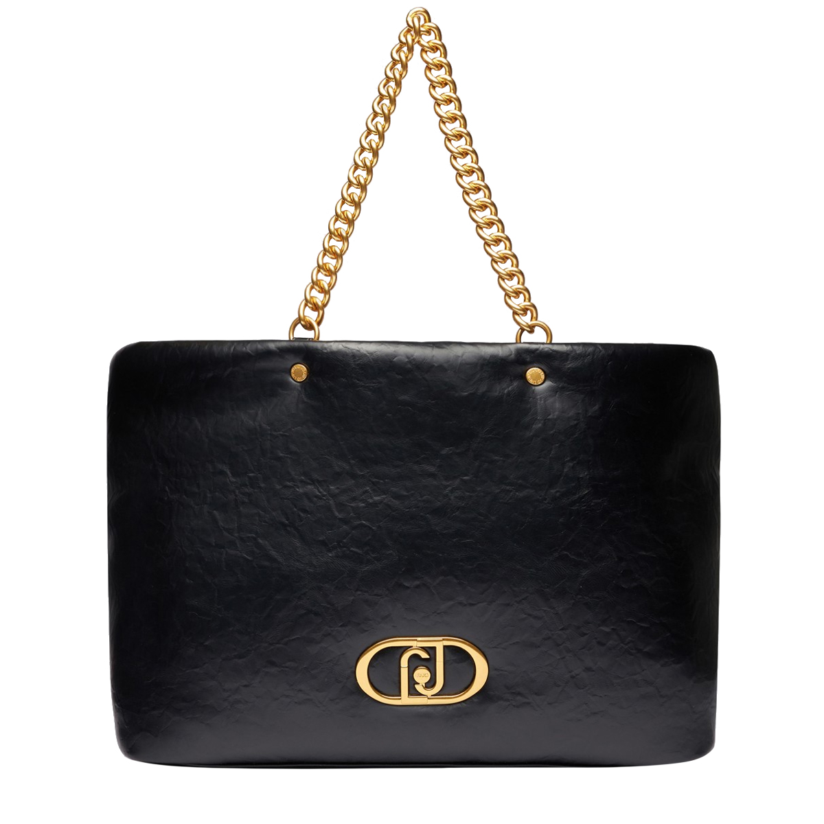 Liu Jo Tote bag LaPuffy grande con catena Black - 1 Liu Jo Tote bag LaPuffy grande con catena Black - 1
