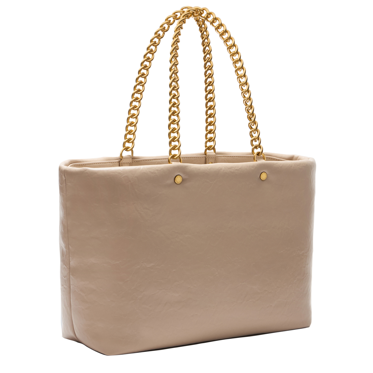 Liu Jo Tote bag LaPuffy grande con catena Dark Sand - 2
