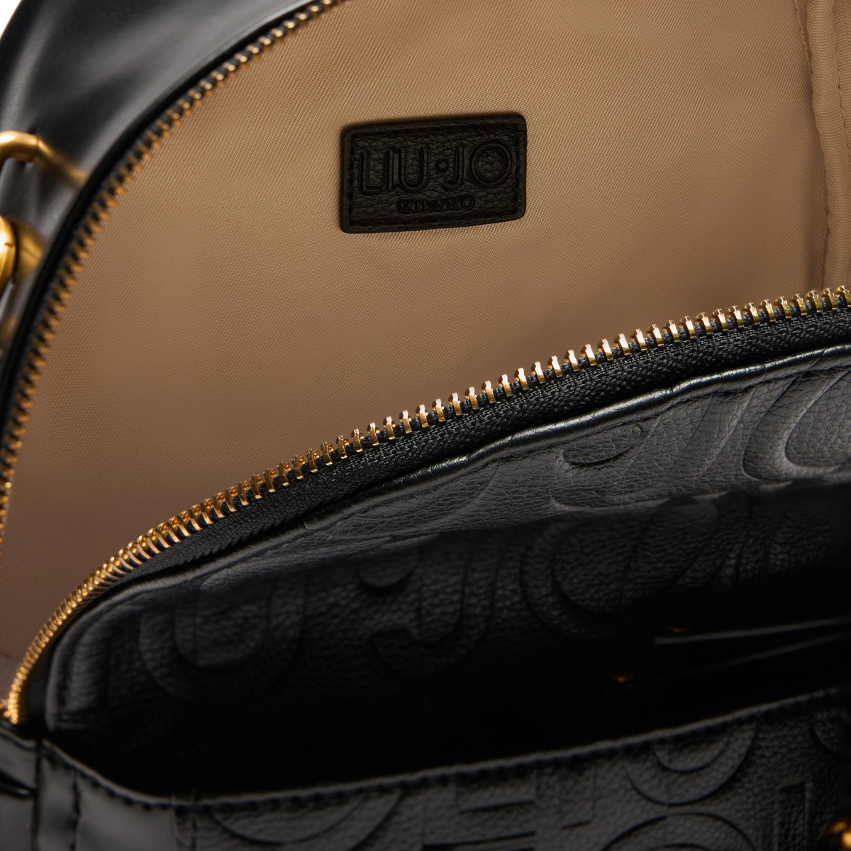 Liu Jo Zaino con logo e catena Black - 4
